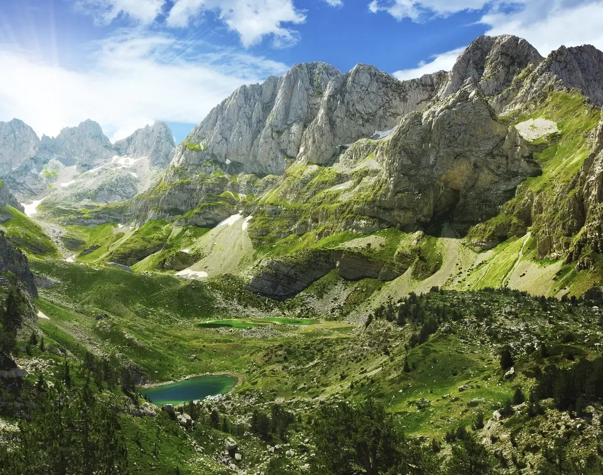 Accursed Mountains in Albania