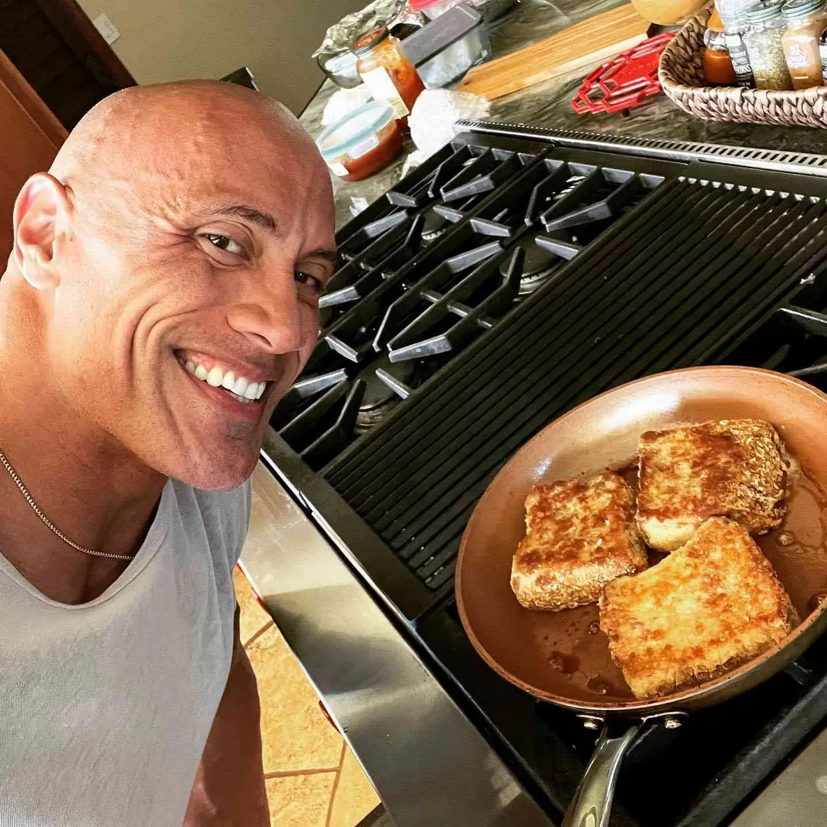 Dwayne Johnson's daily meals