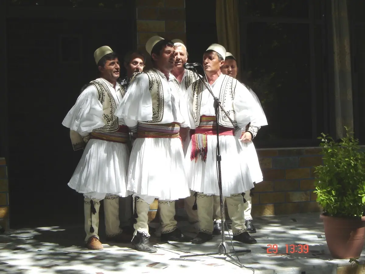Fustanella and the traditional Albanian ensemble