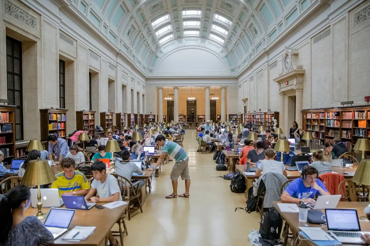 Harvard's iconic Widener Library