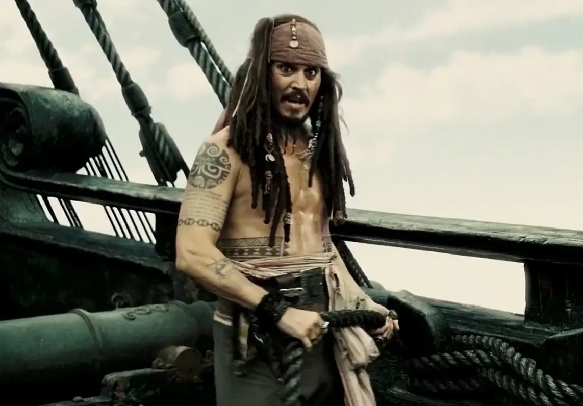 Jack Sparrow's tattoos