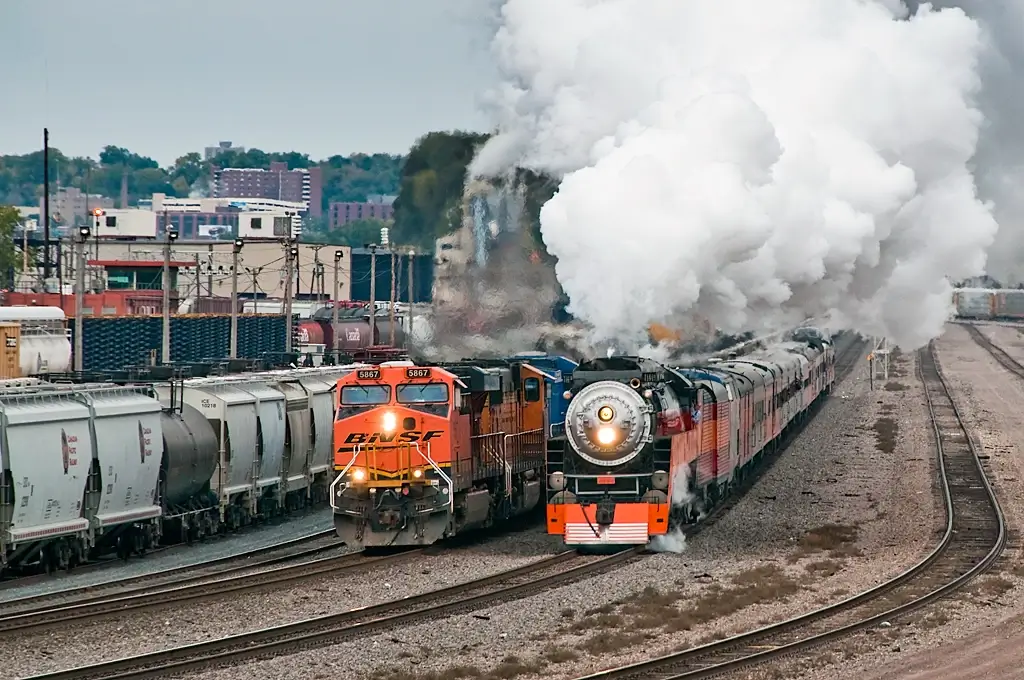 Steam vs. Diesel Trains