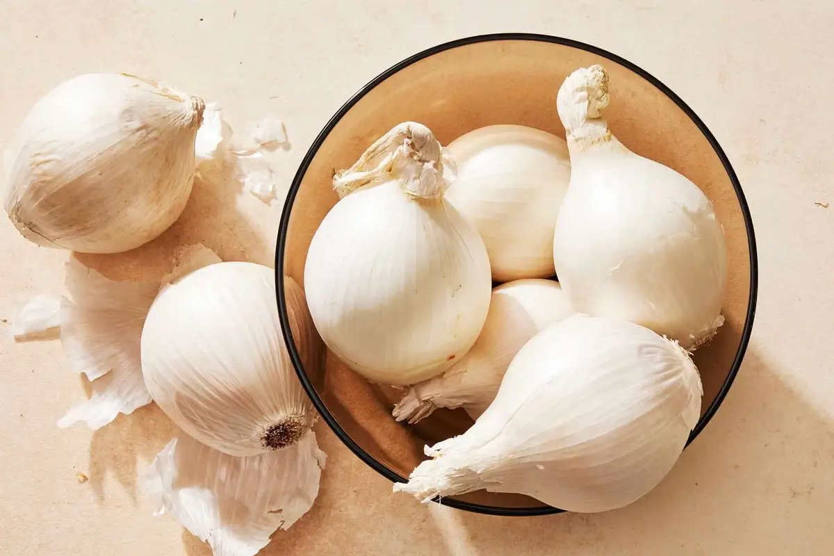 White onions are the most pungent