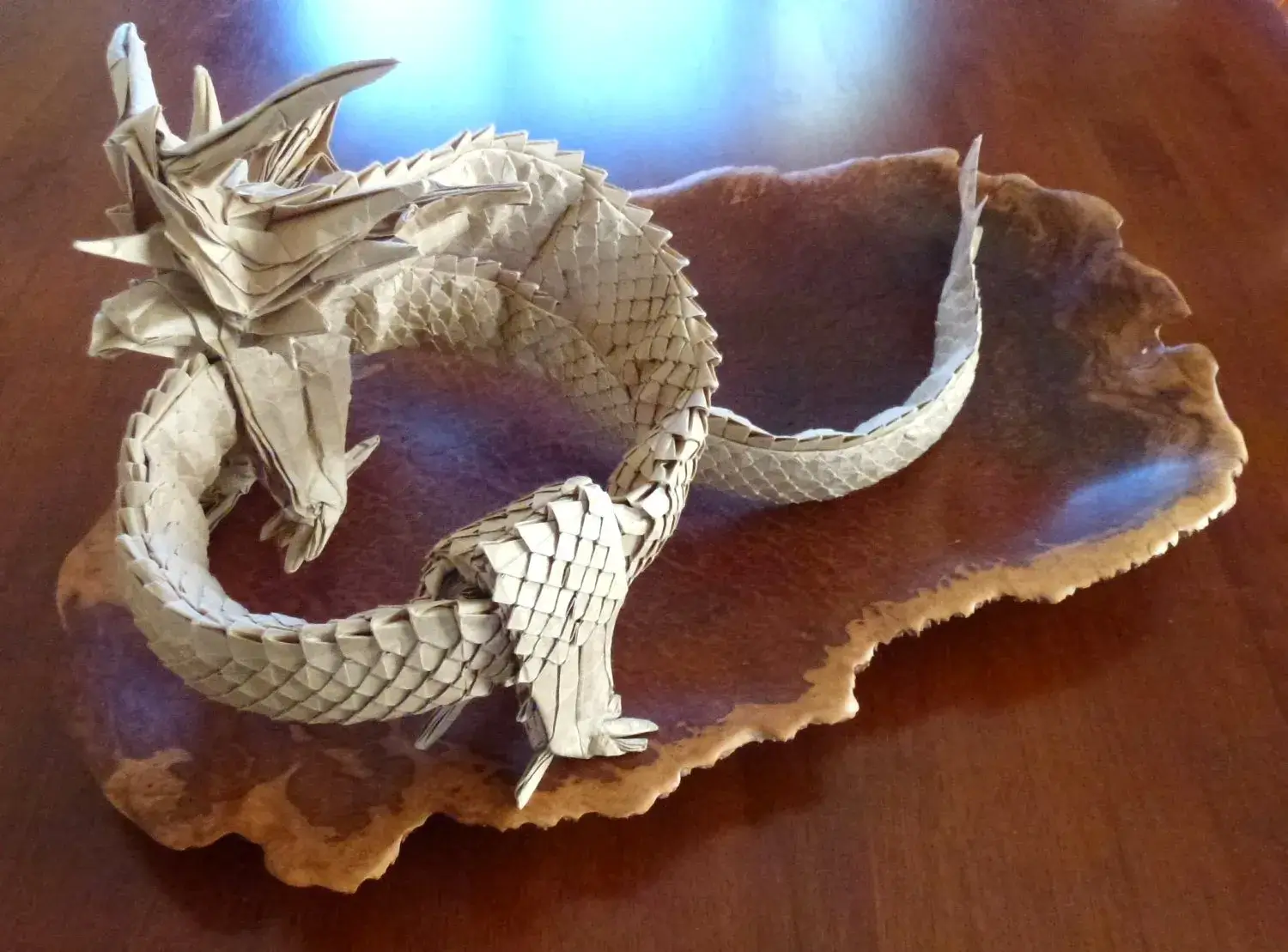 Ryujin 3.5 origami dragon