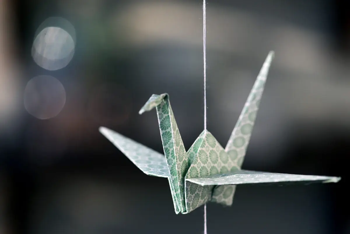 The origami crane